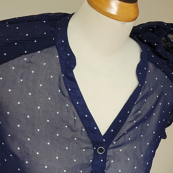 Dynamite sheer blouse - Picture 5 of 6